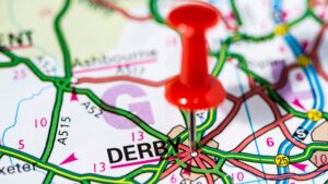 Map of Derby