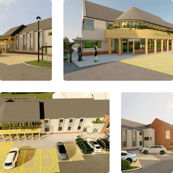 Artist's 3D Impression of the Headingham Surgery