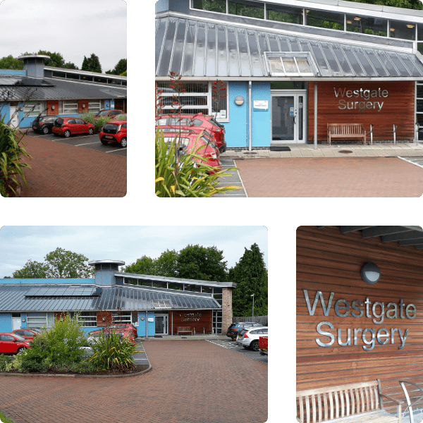 Photo montage OF exterior buildings Westgate