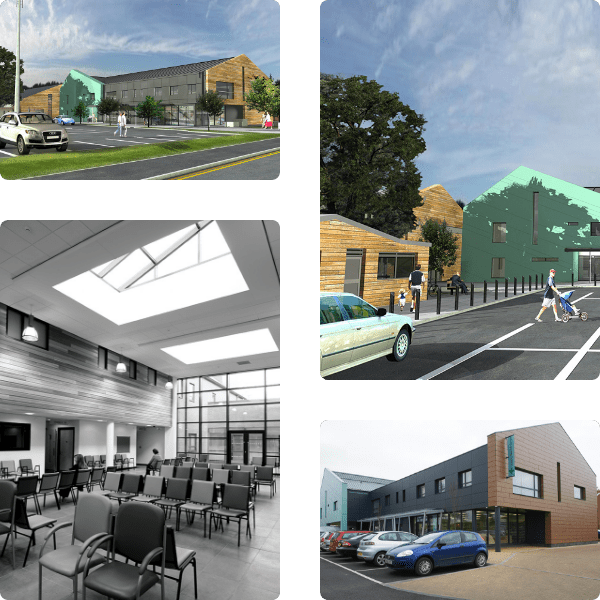 Photo of interior exterior buildings Scartho medical centre