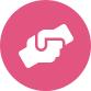 Group 31 handshake icon
